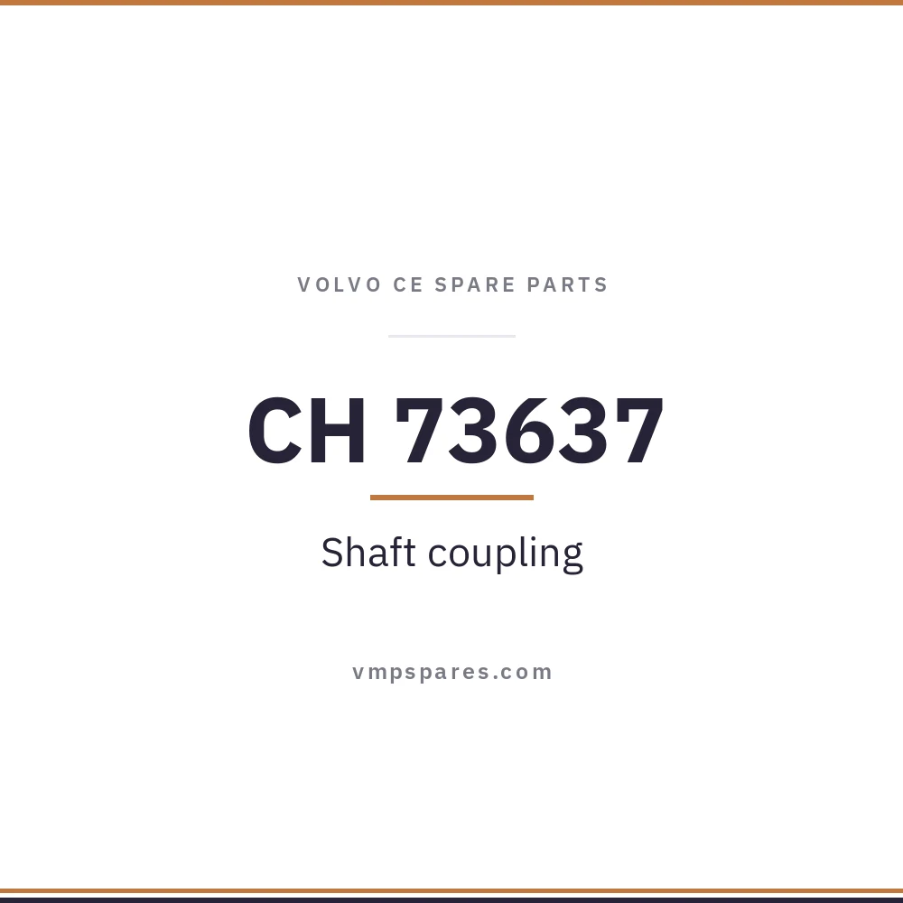 CH 73637 – Shaft coupling
