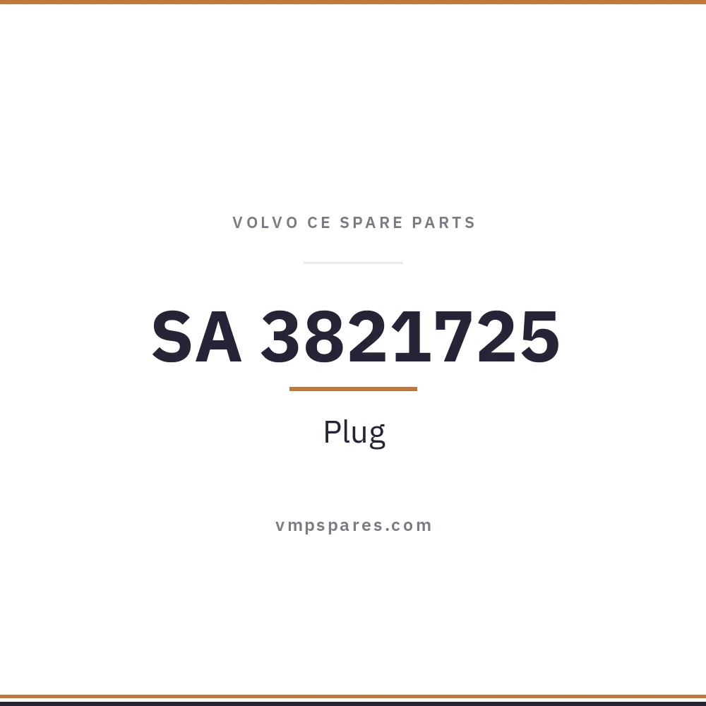 SA 3821725 – Plug
