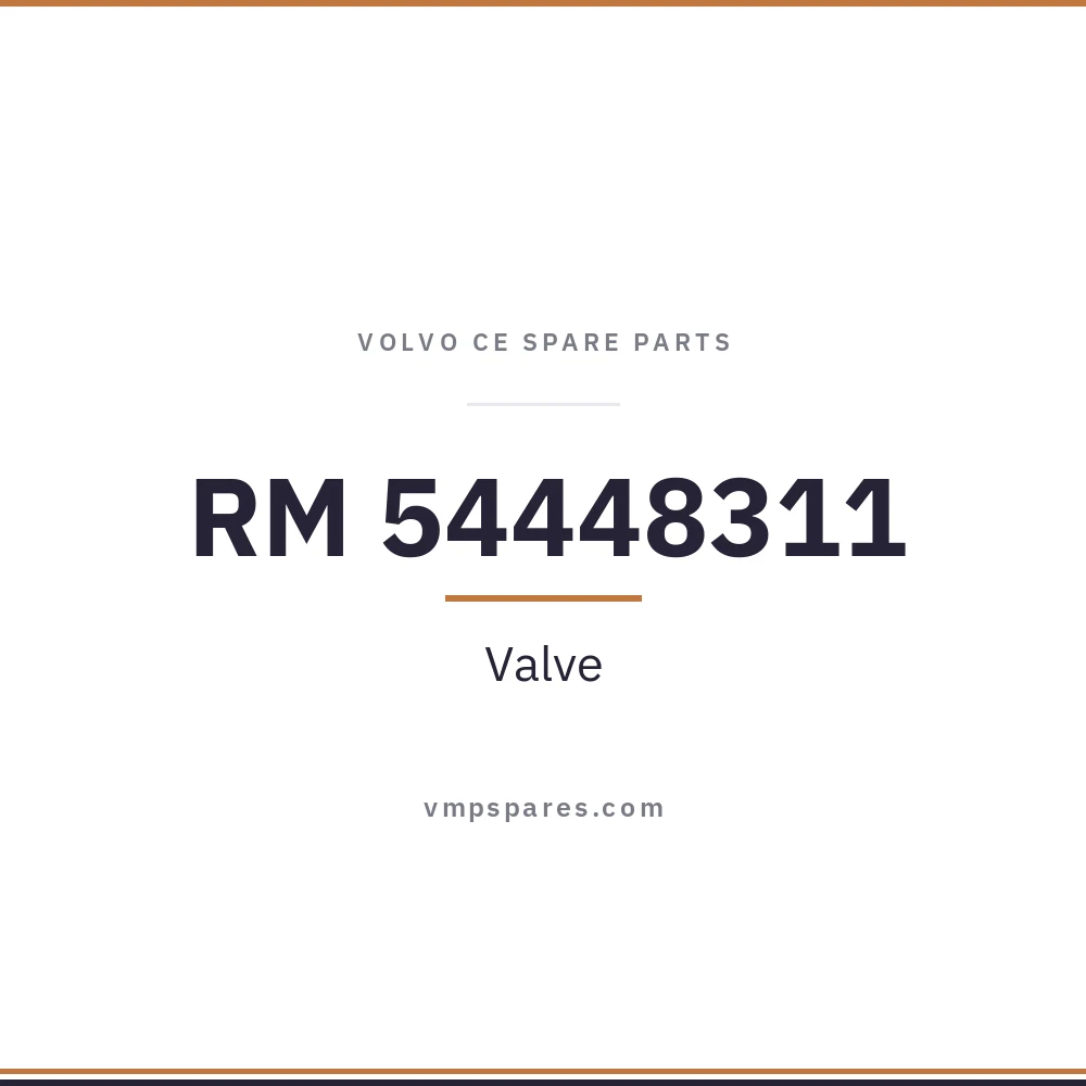 RM 54448311 – Valve