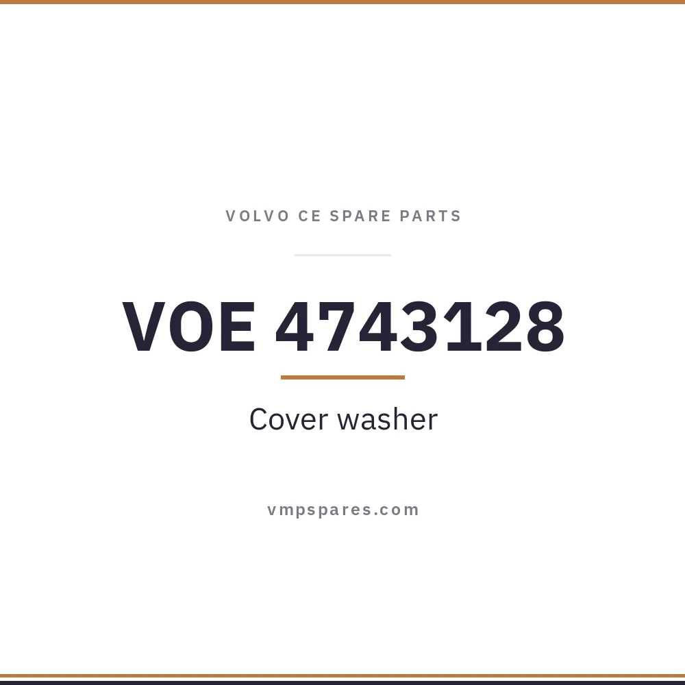 VOE 4743128 – Cover washer