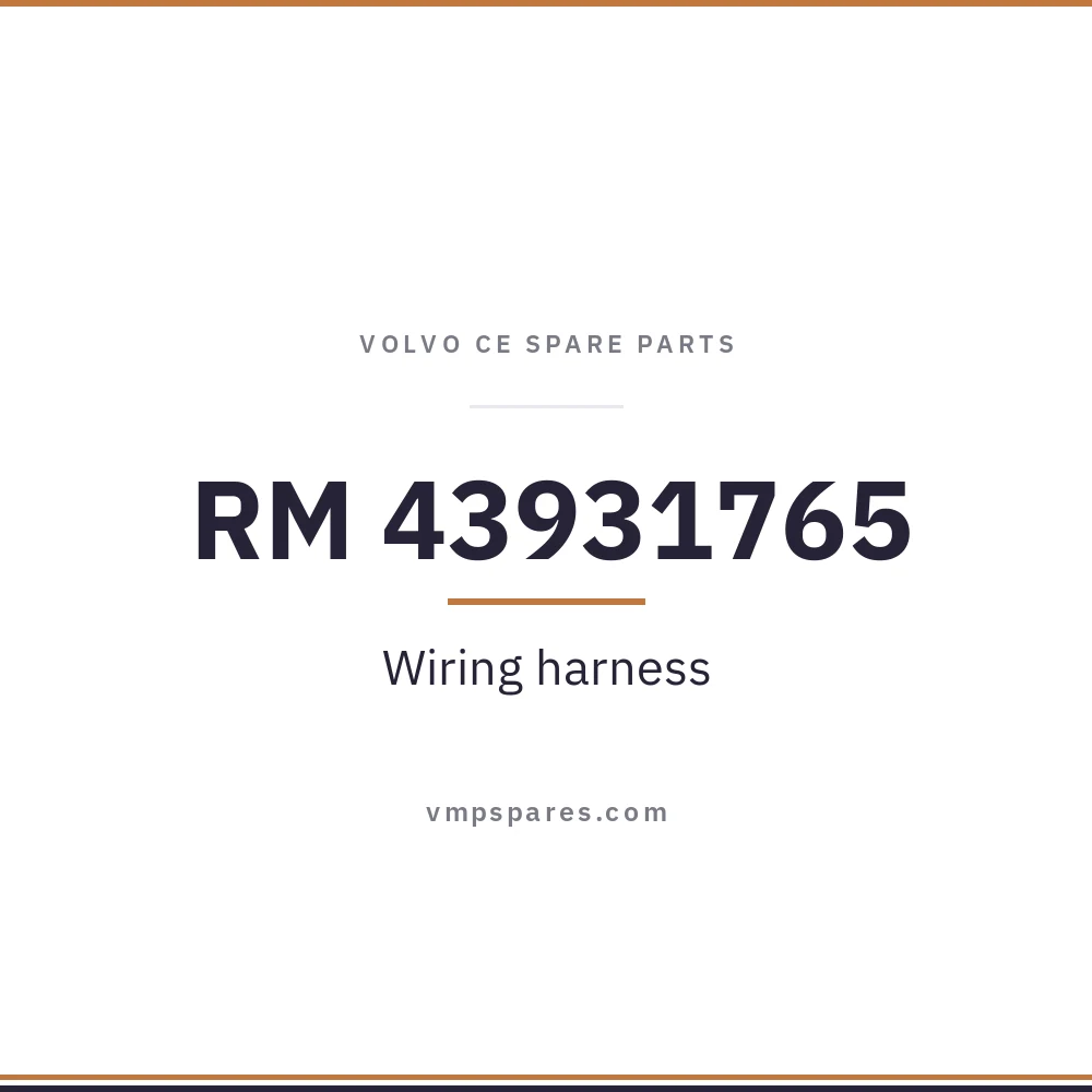 RM 43931765 – Wiring harness
