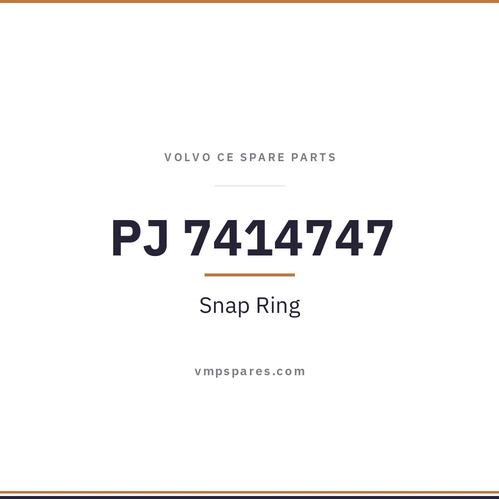 PJ 7414747 – Snap Ring