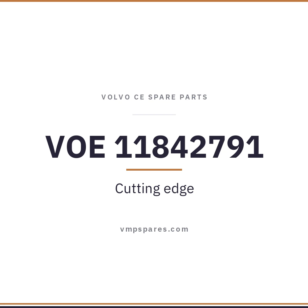 VOE 11842791 – Cutting edge