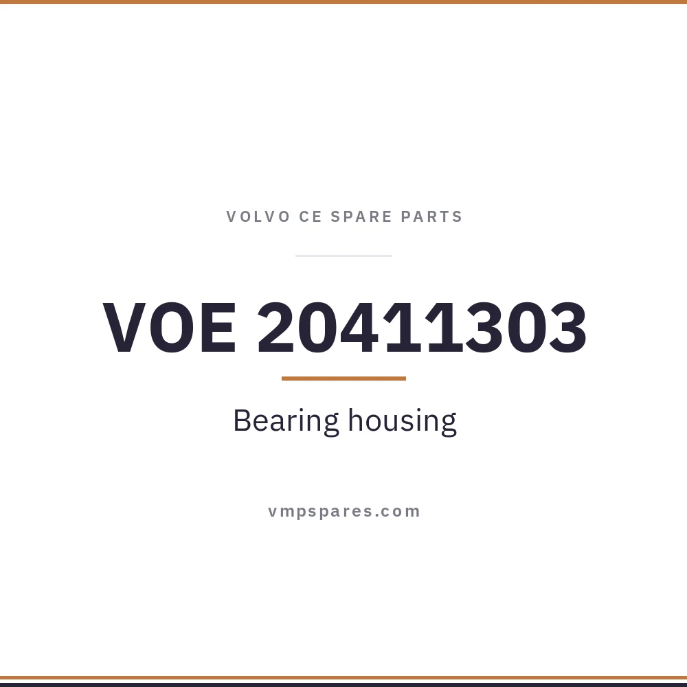 VOE 20411303 – Bearing housing