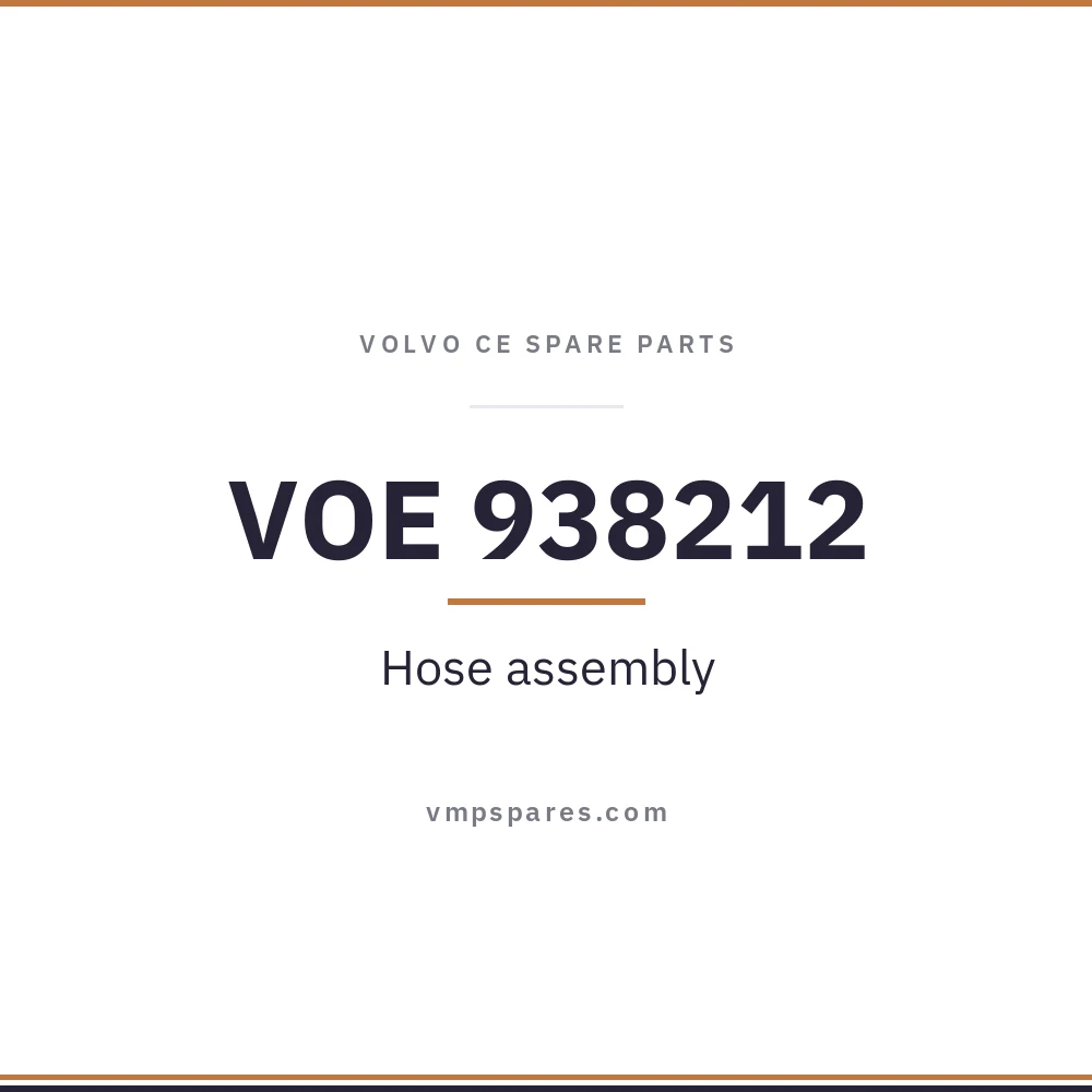 VOE 938212 – Hose assembly
