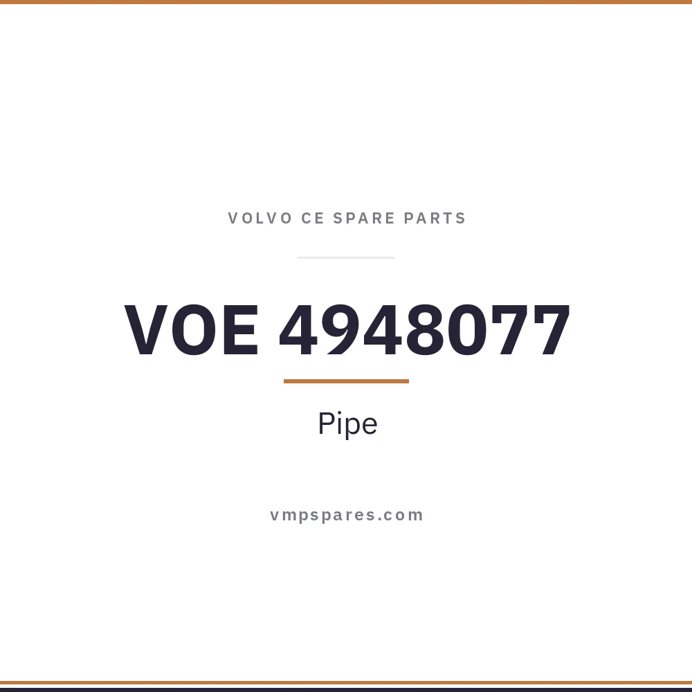 VOE 4948077 – Pipe