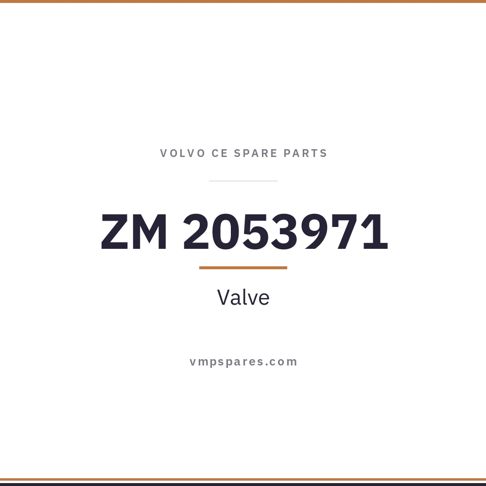 ZM 2053971 – Valve