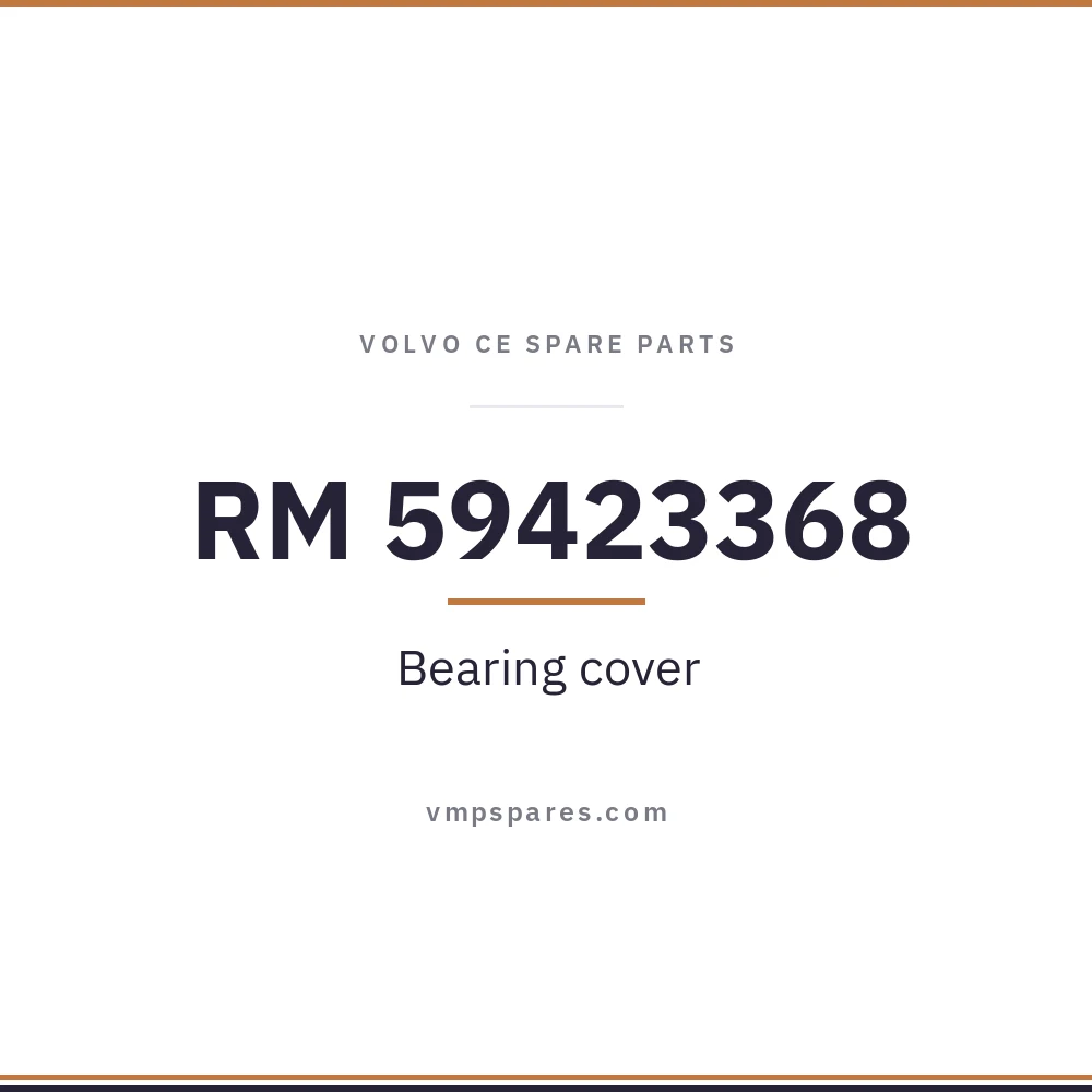 RM 59423368 – Bearing cover