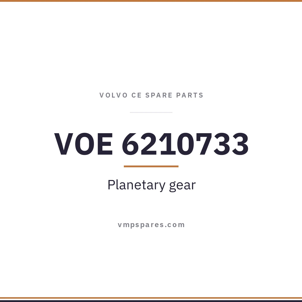 VOE 6210733 – Planetary gear
