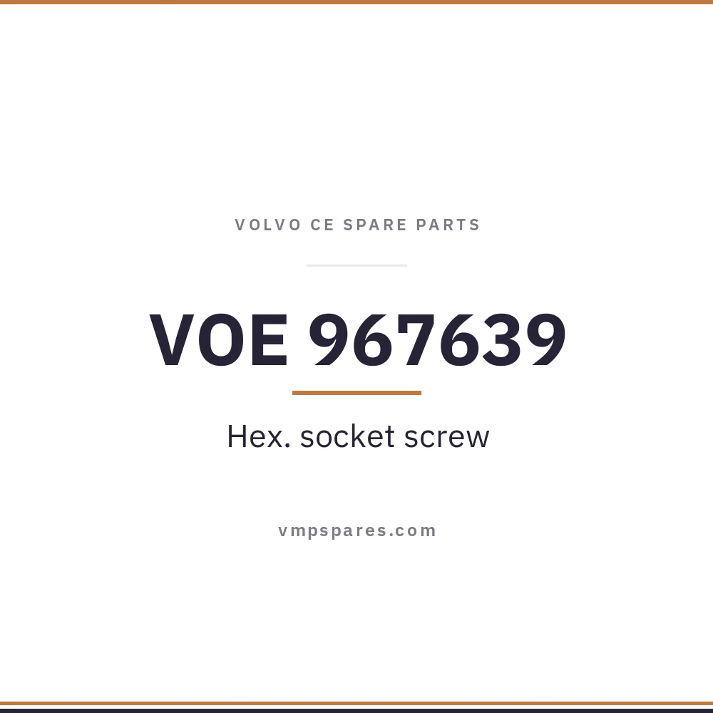 VOE 967639 – Hex. socket screw