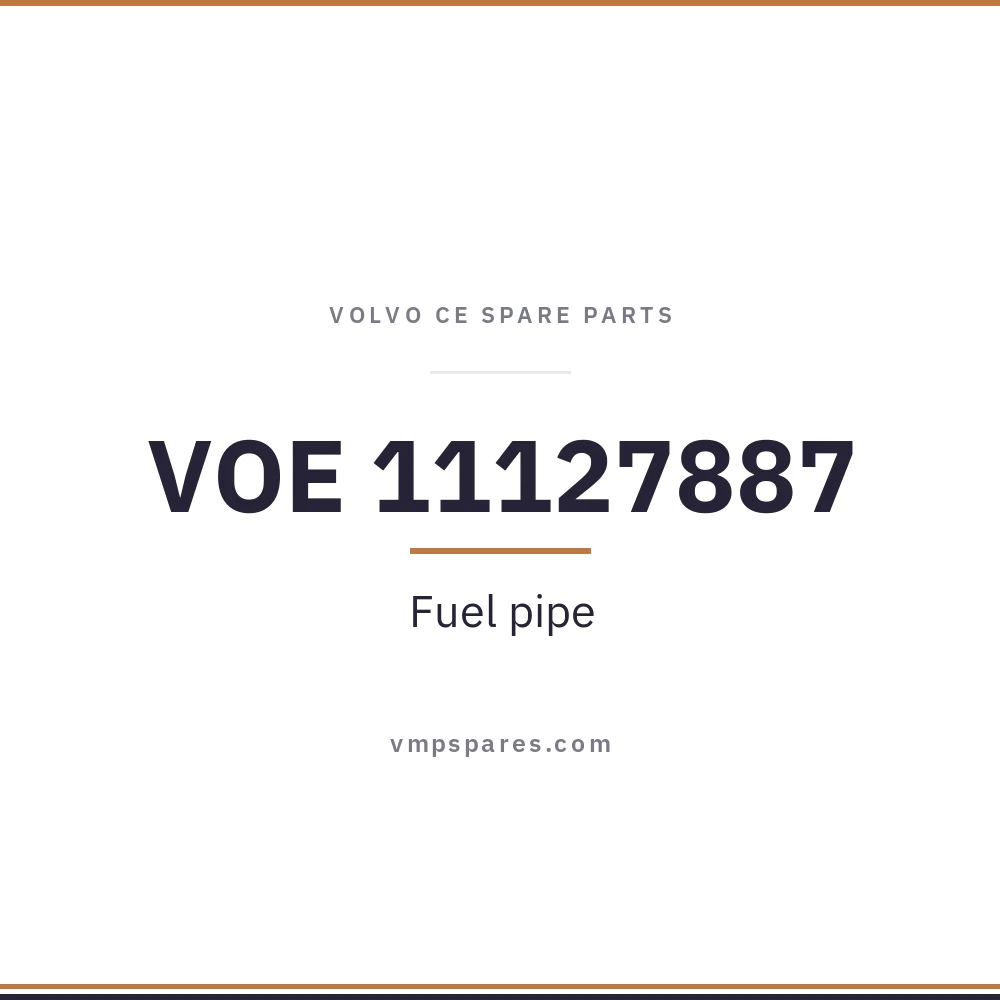 VOE 11127887 – Fuel pipe