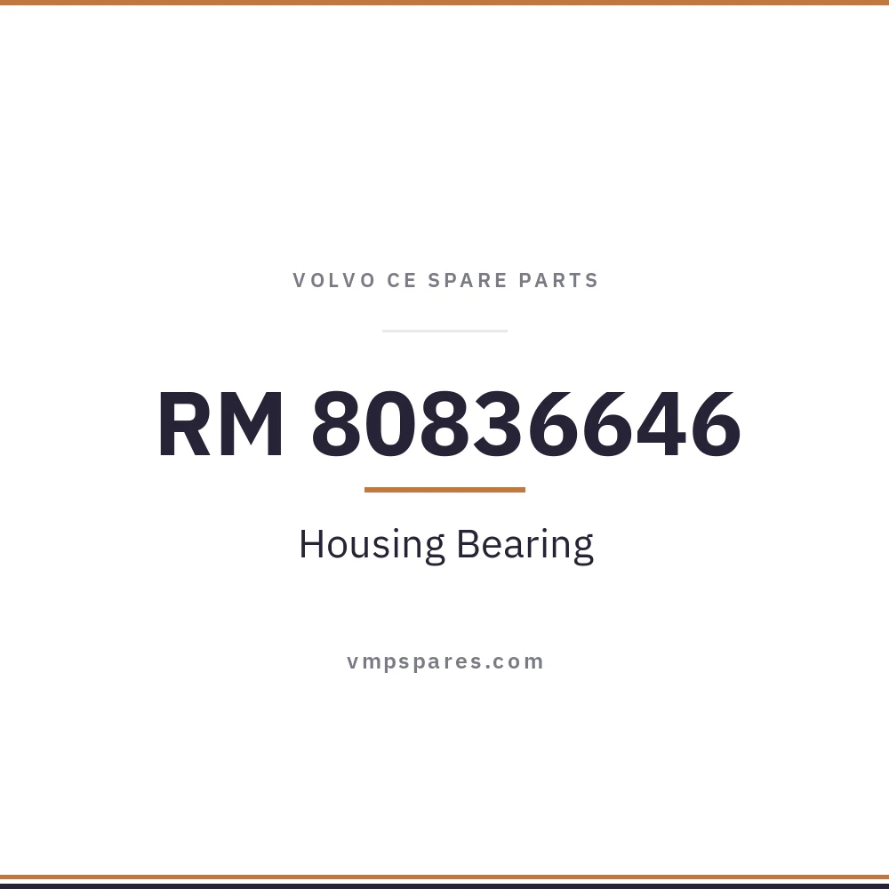 RM 80836646 – Housing Bearing