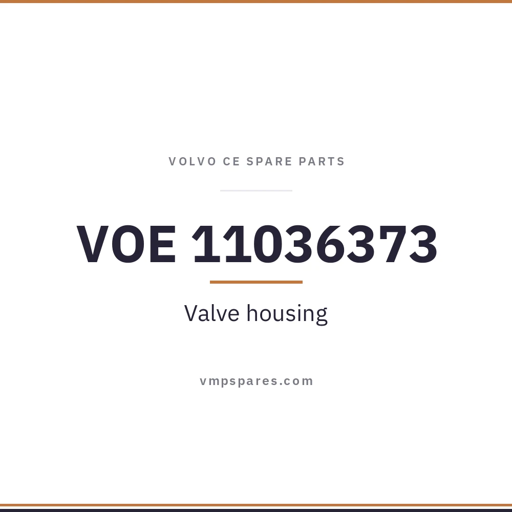 VOE 11036373 – Valve housing