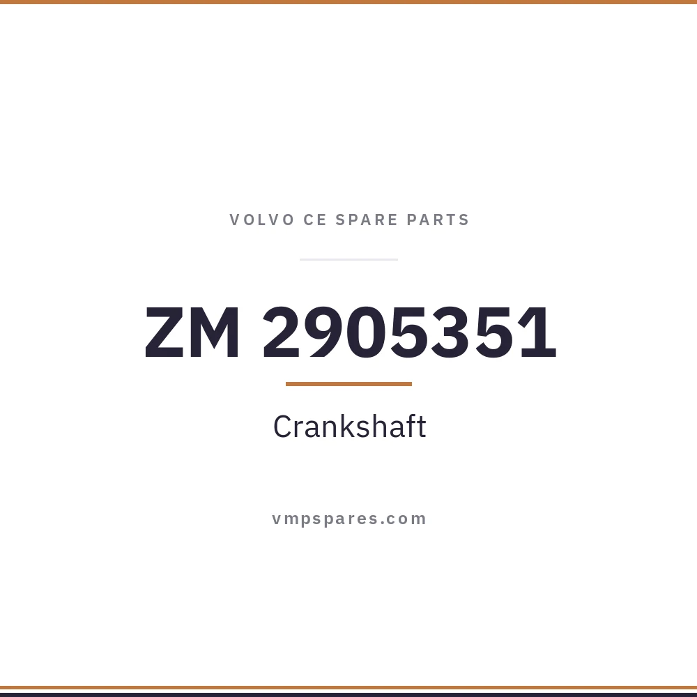 ZM 2905351 – Crankshaft