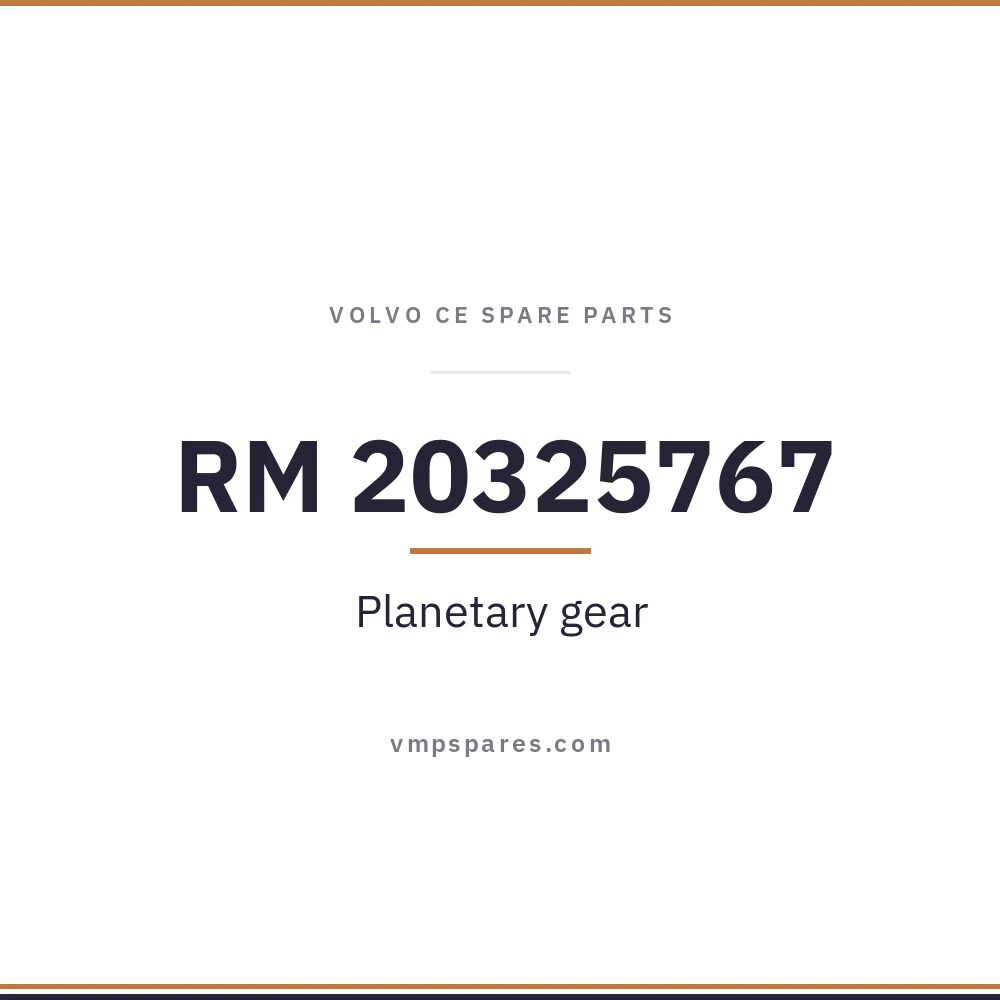 RM 20325767 – Planetary gear