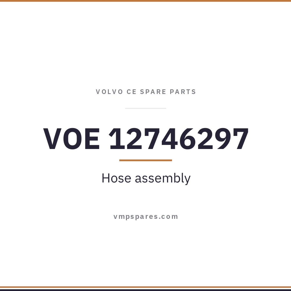 VOE 12746297 – Hose assembly