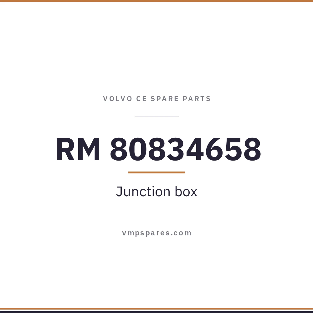 RM 80834658 – Junction box