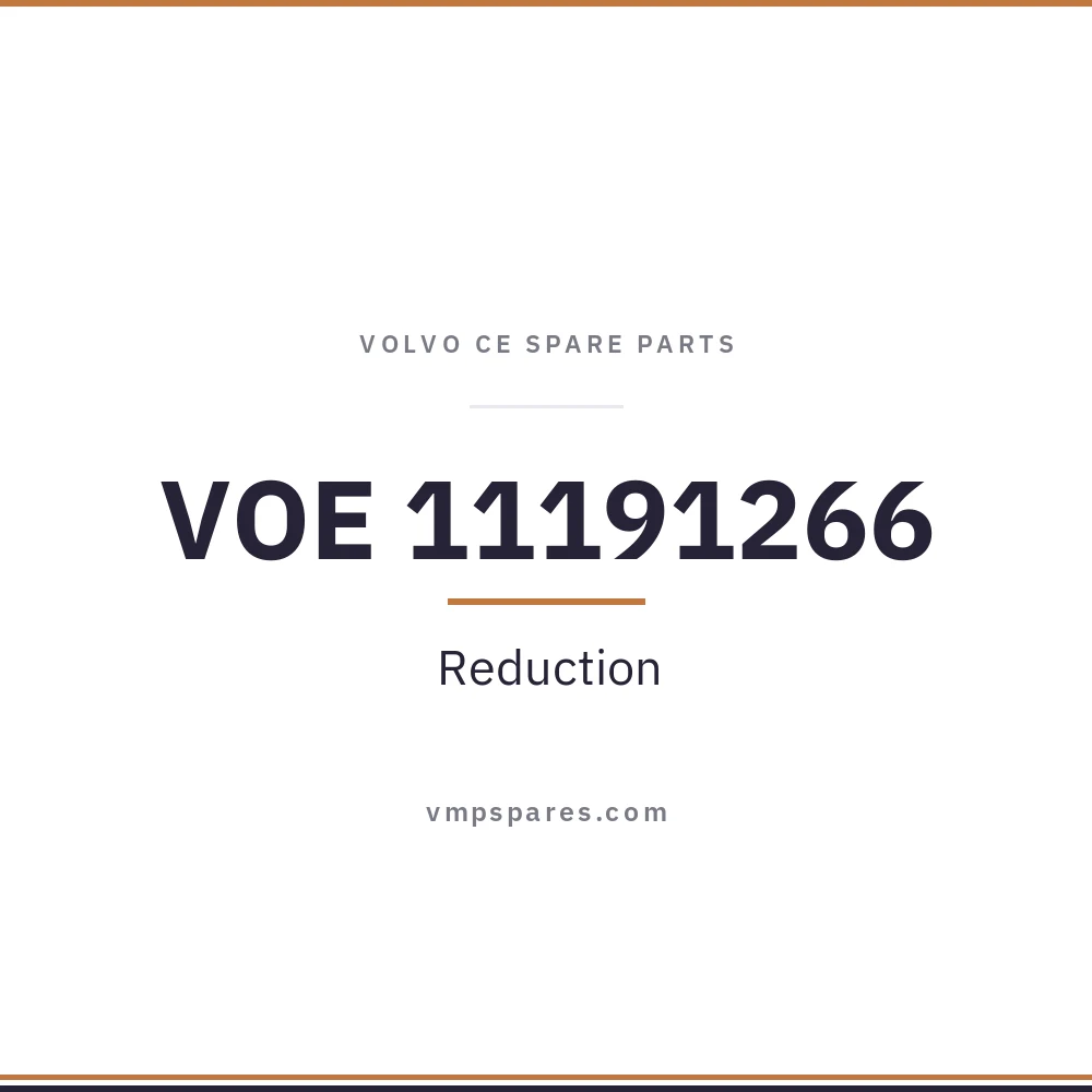 VOE 11191266 – Reduction