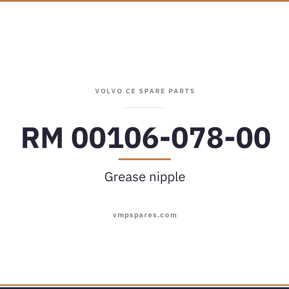 RM 00106-078-00 – Grease nipple