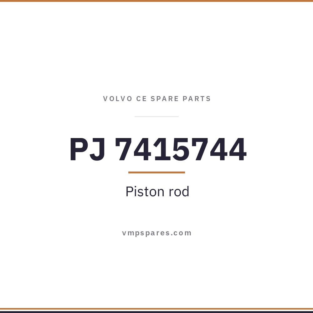 PJ 7415744 – Piston rod