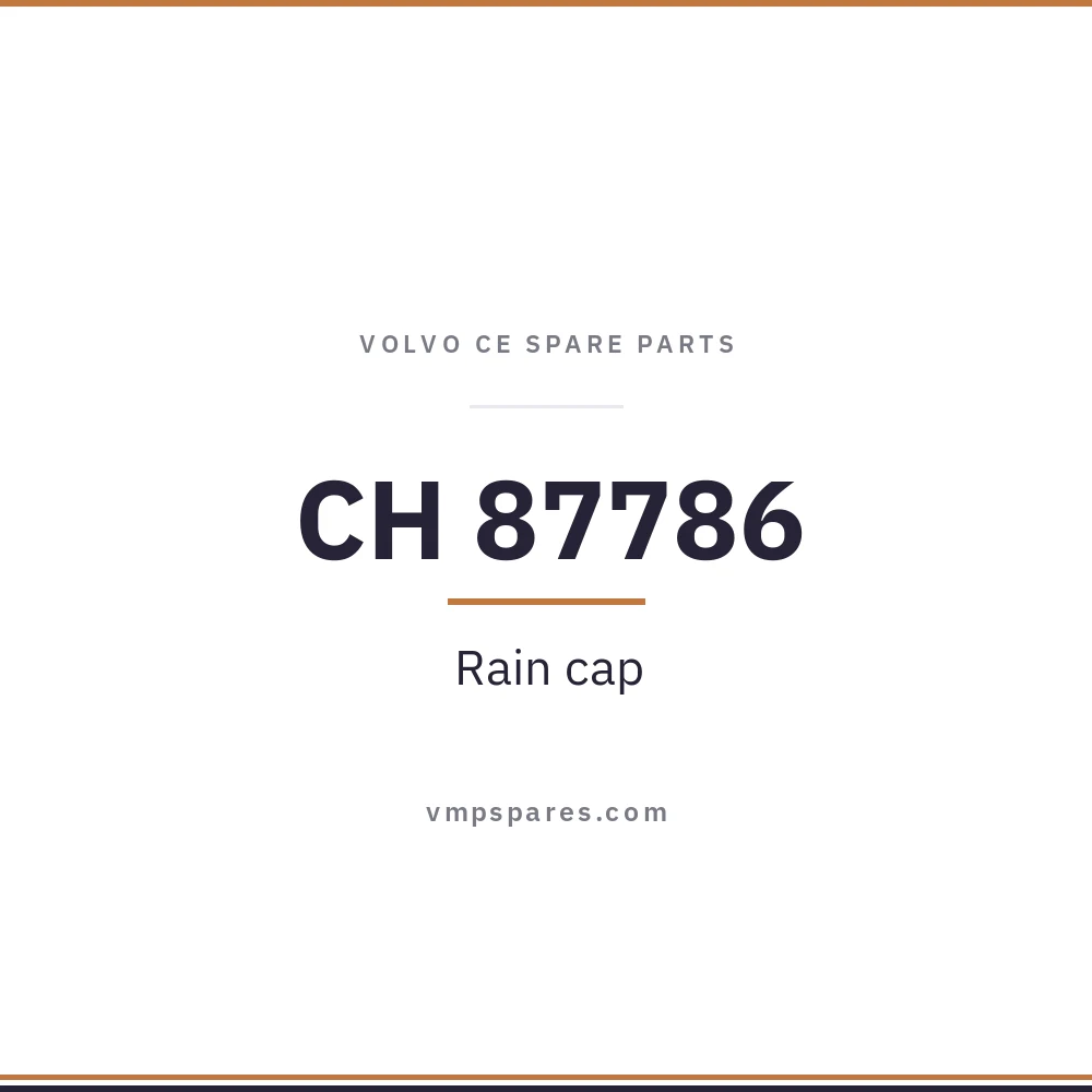 CH 87786 – Rain cap