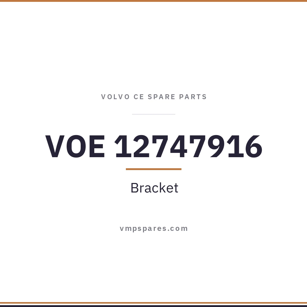 VOE 12747916 – Bracket