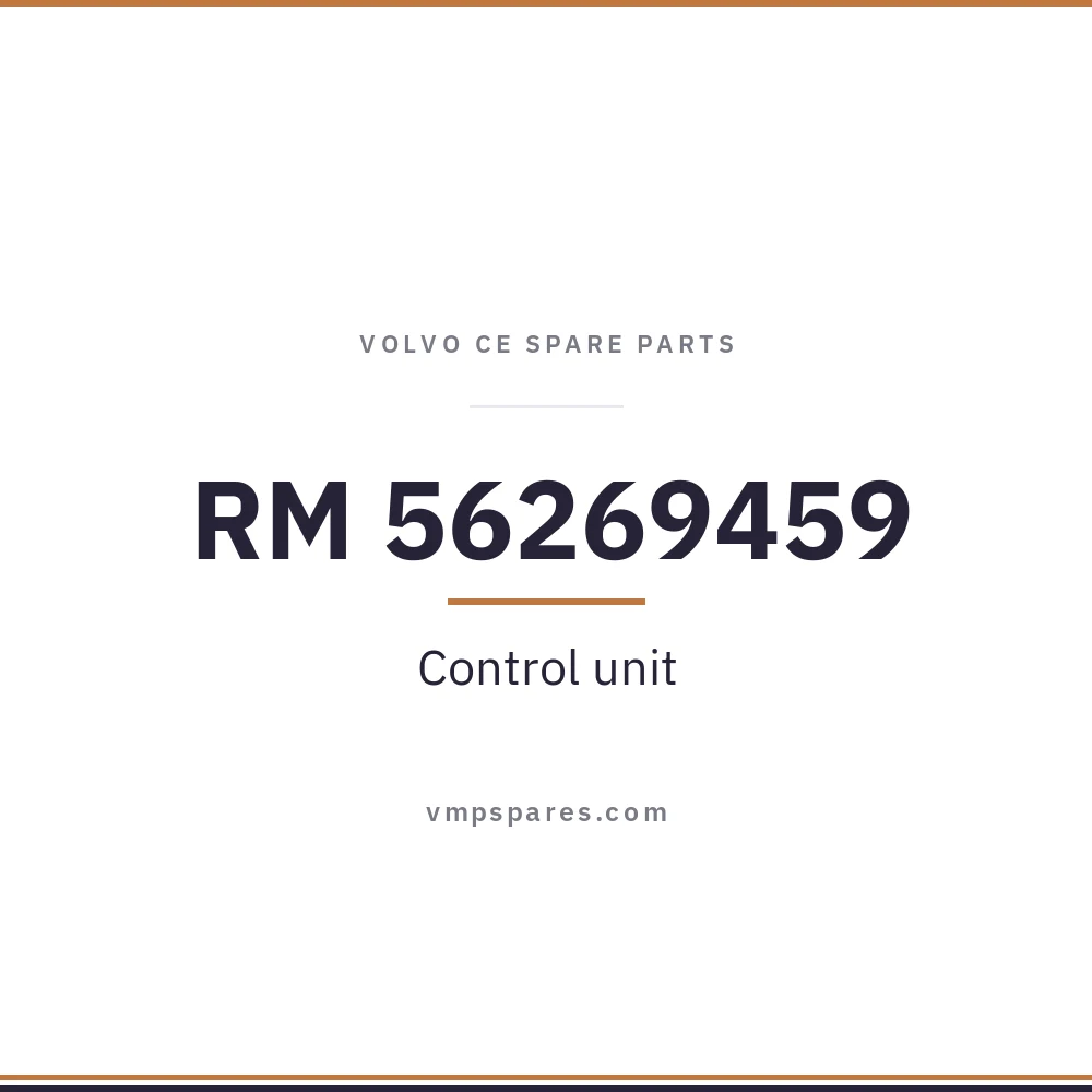 RM 56269459 – Control unit