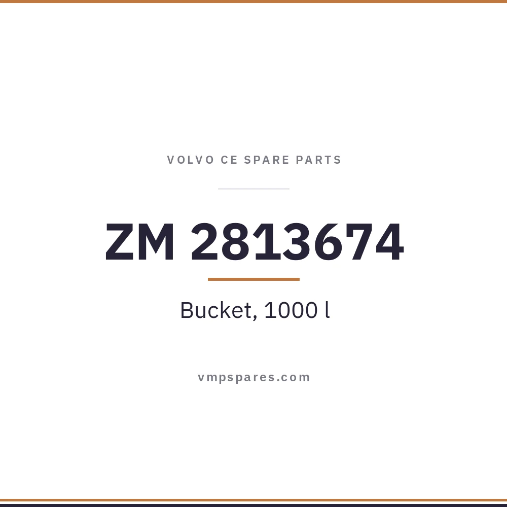ZM 2813674 – Bucket, 1000 l