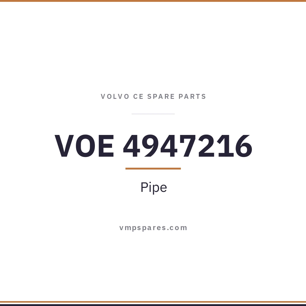 VOE 4947216 – Pipe