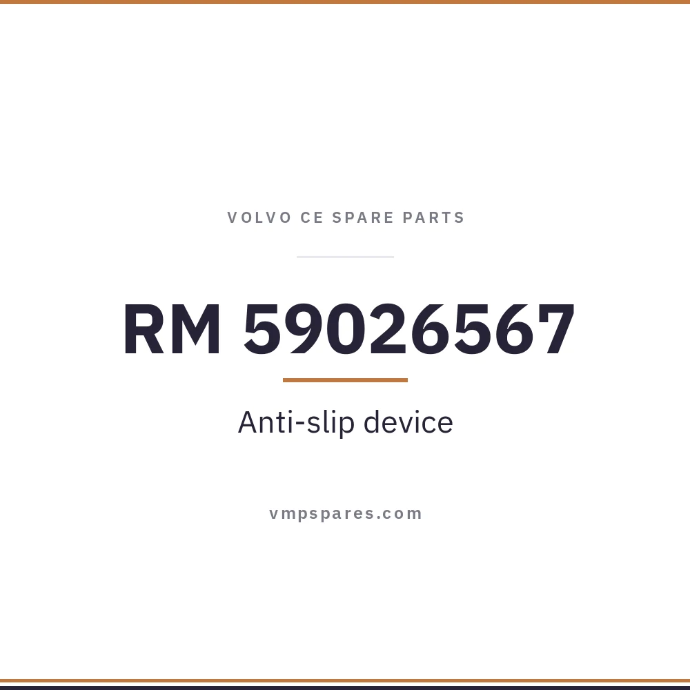 RM 59026567 – Anti-slip device