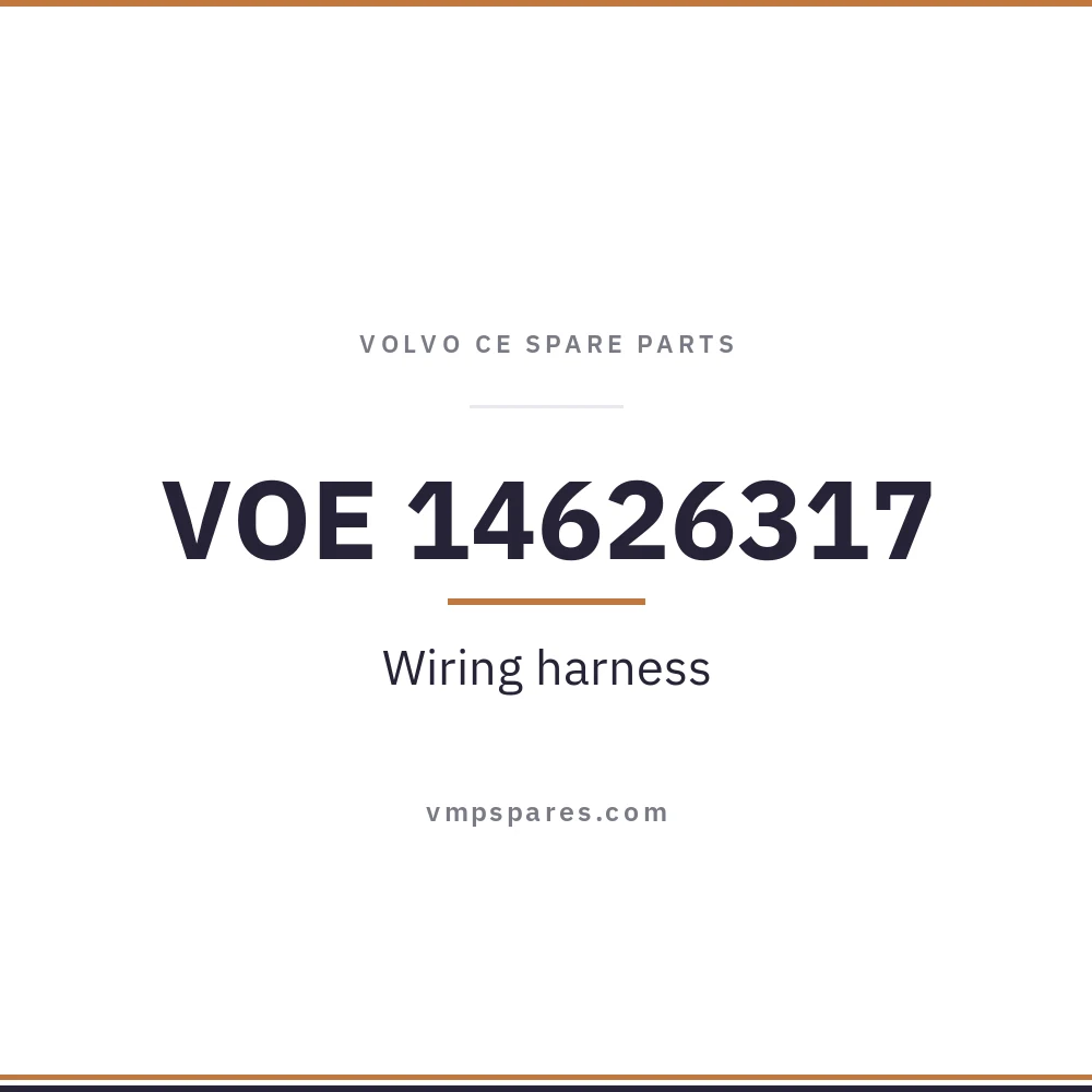 VOE 14626317 – Wiring harness