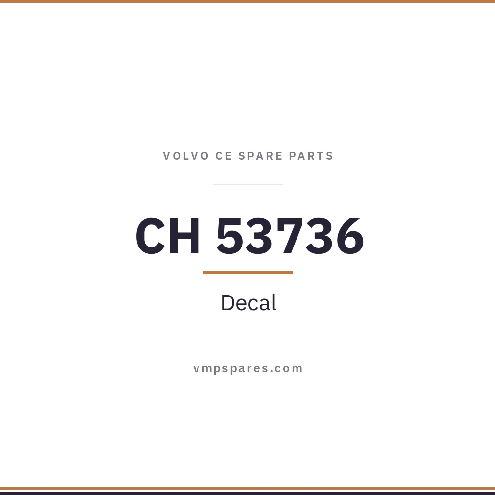 CH 53736 – Decal