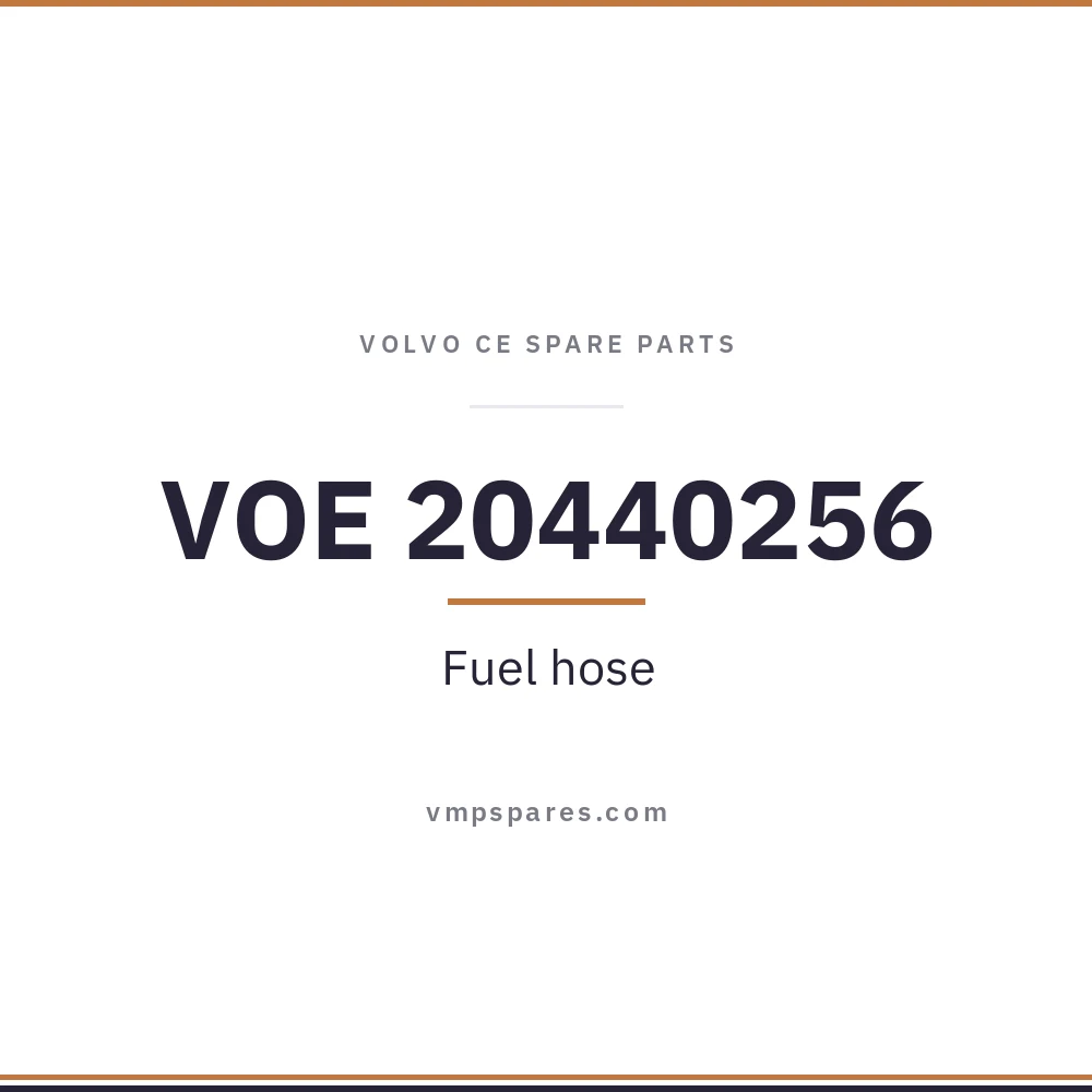 VOE 20440256 – Fuel hose