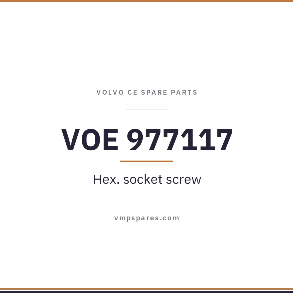 VOE 977117 – Hex. socket screw