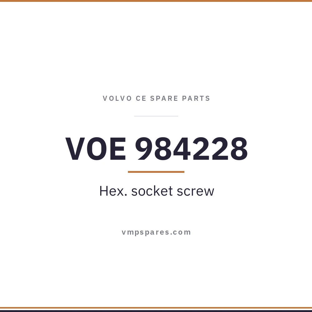 VOE 984228 – Hex. socket screw