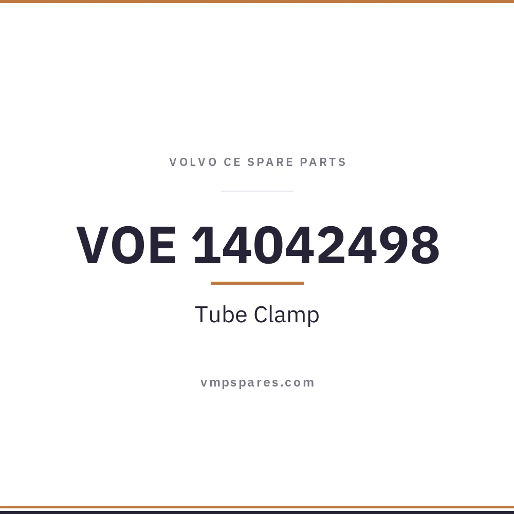 VOE 14042498 – Tube Clamp