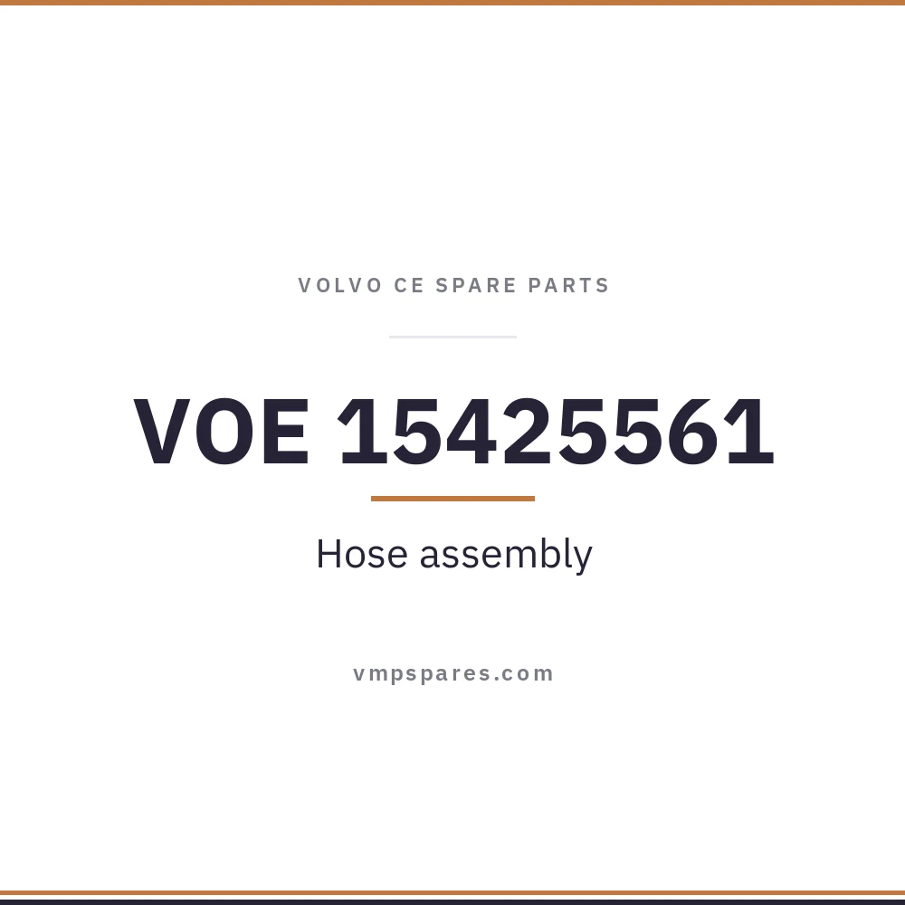 VOE 15425561 – Hose assembly
