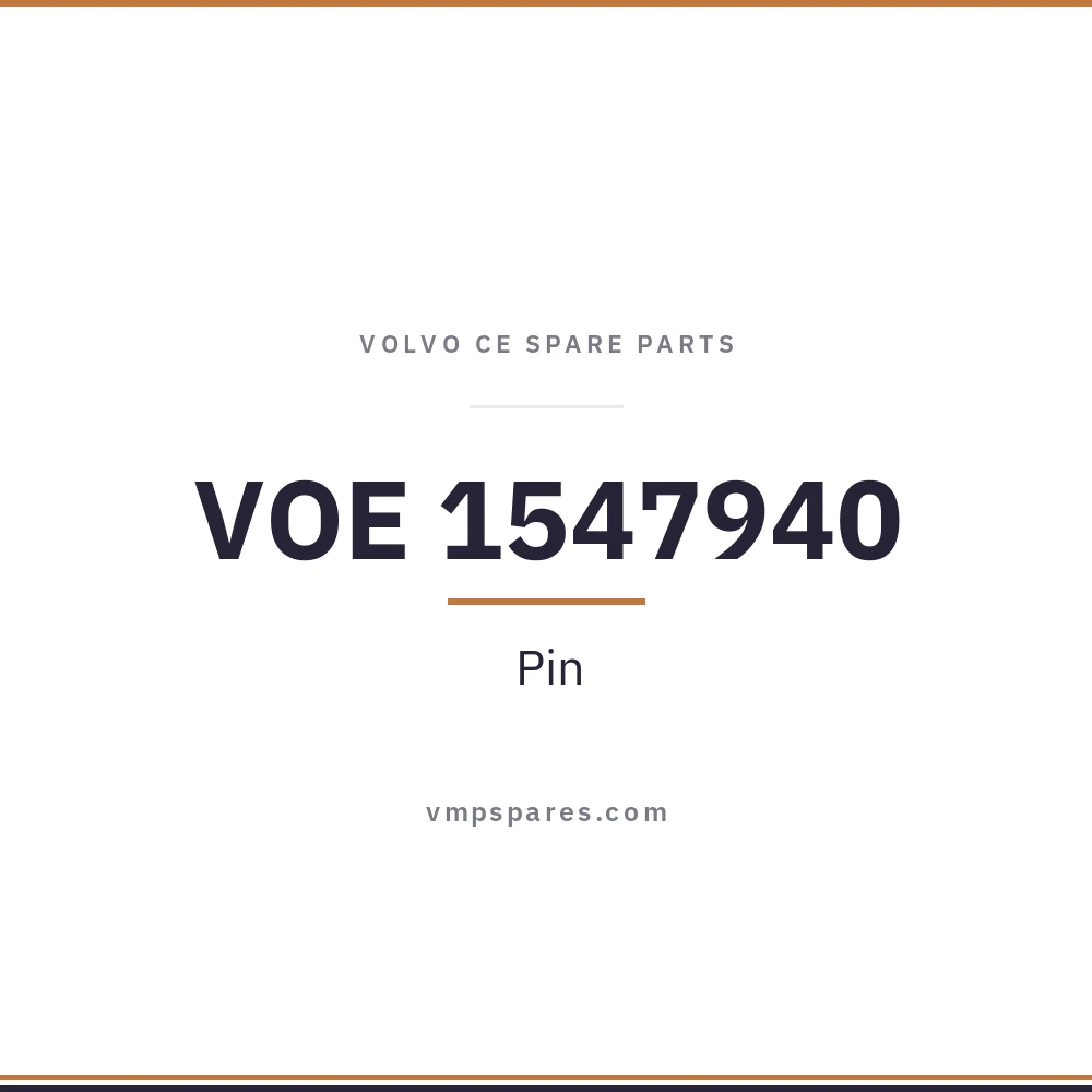 VOE 1547940 – Pin