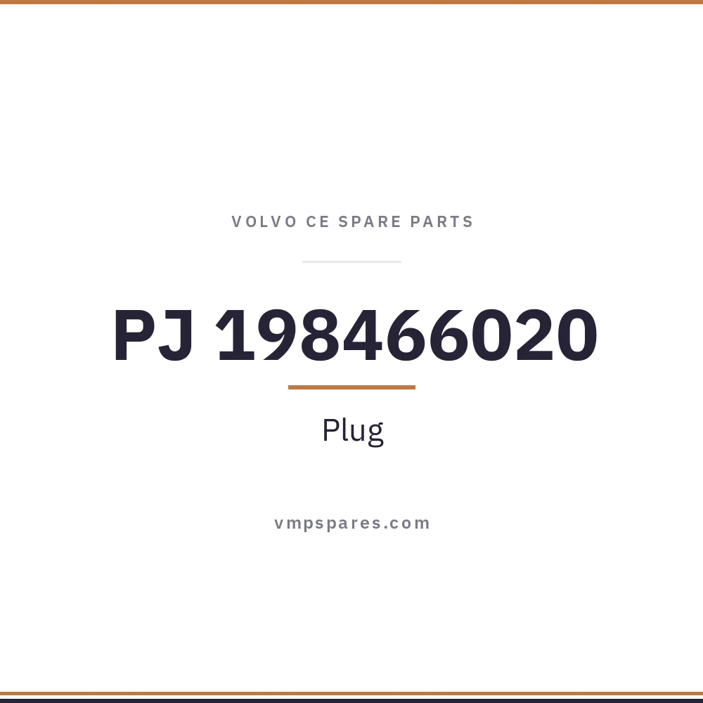 PJ 198466020 – Plug