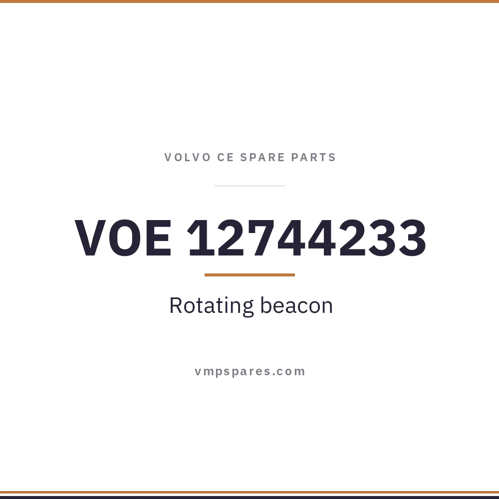 VOE 12744233 – Rotating beacon