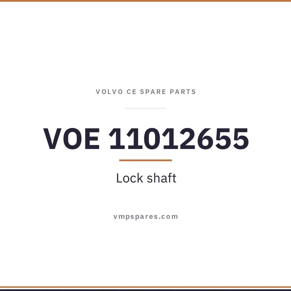 VOE 11012655 – Lock shaft