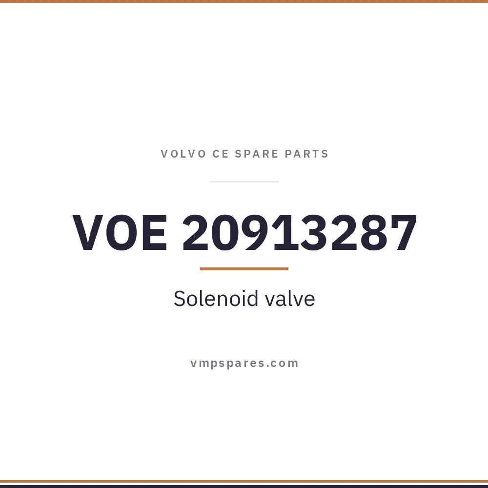 VOE 20913287 – Solenoid valve