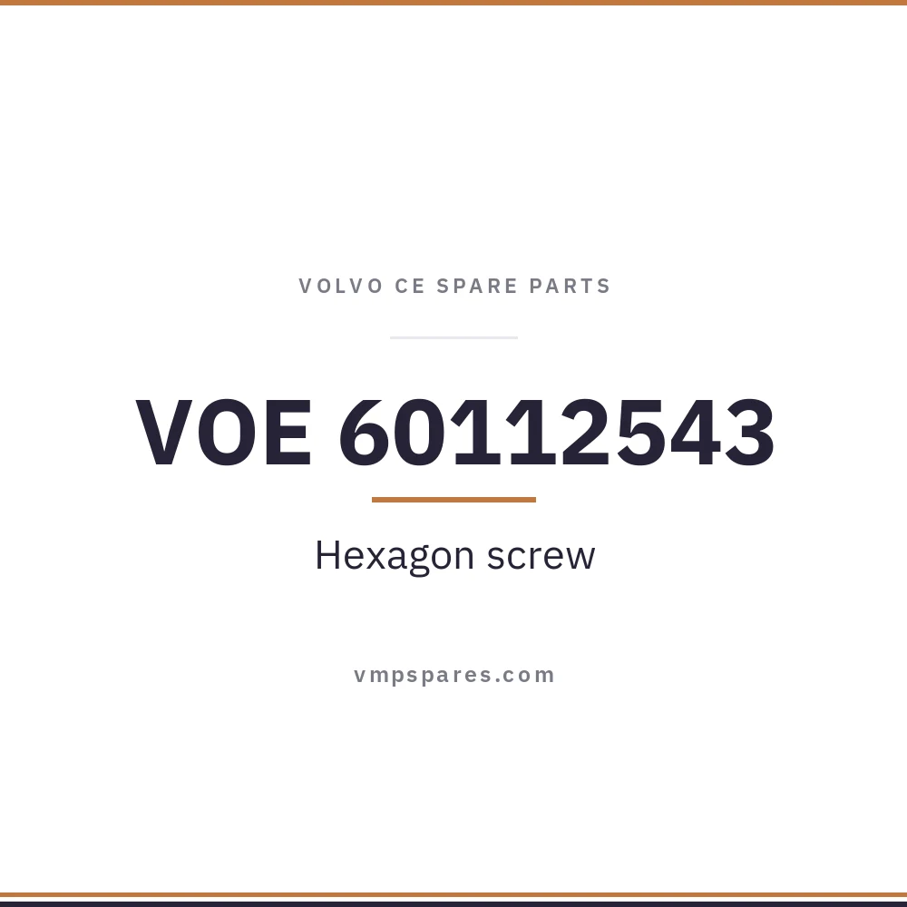 VOE 60112543 – Hexagon screw