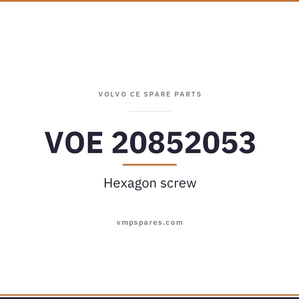 VOE 20852053 – Hexagon screw