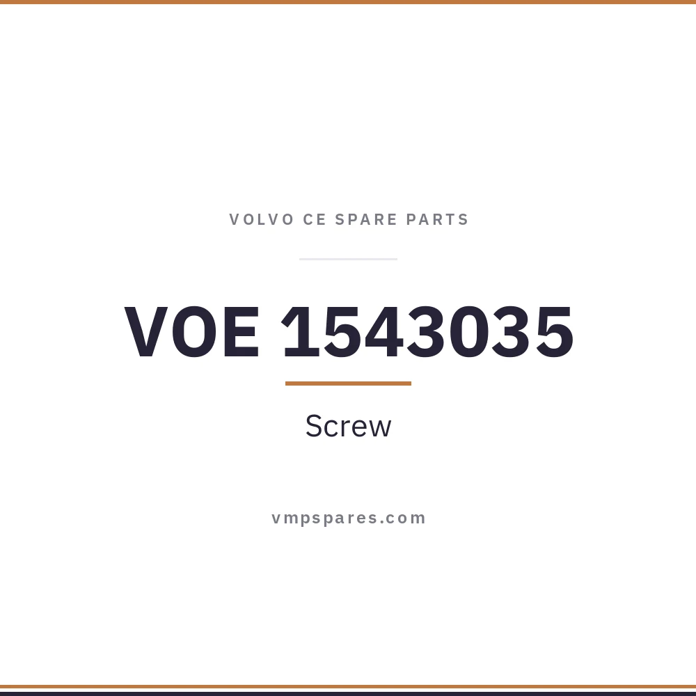 VOE 1543035 – Screw