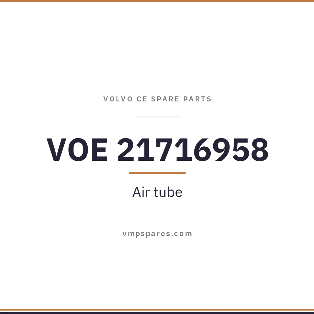 VOE 21716958 – Air tube