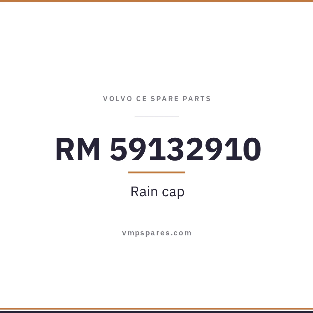 RM 59132910 – Rain cap