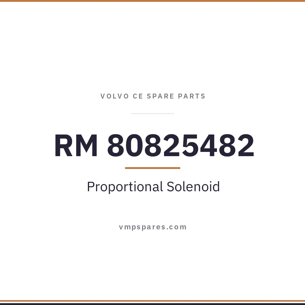 RM 80825482 – Proportional Solenoid