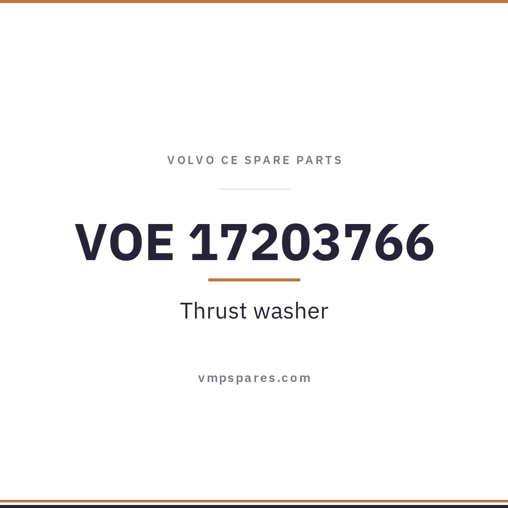 VOE 17203766 – Thrust washer