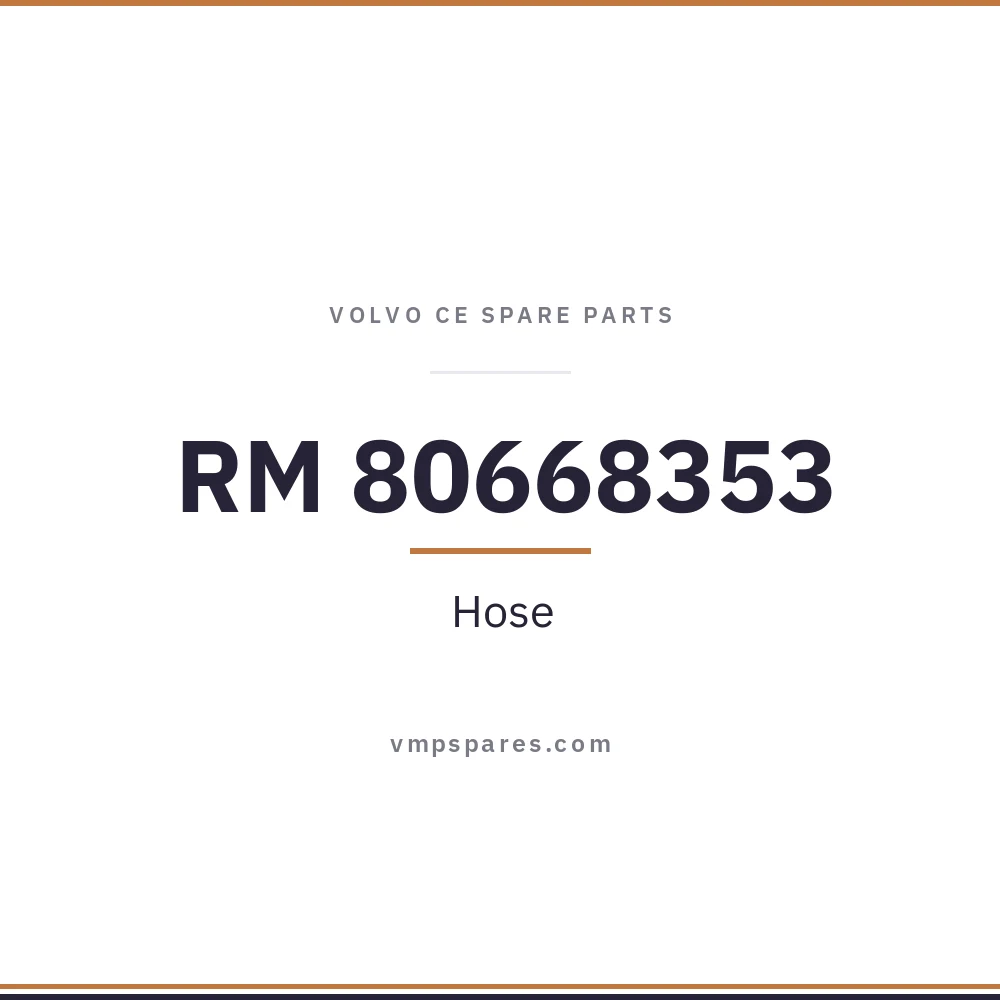 RM 80668353 – Hose